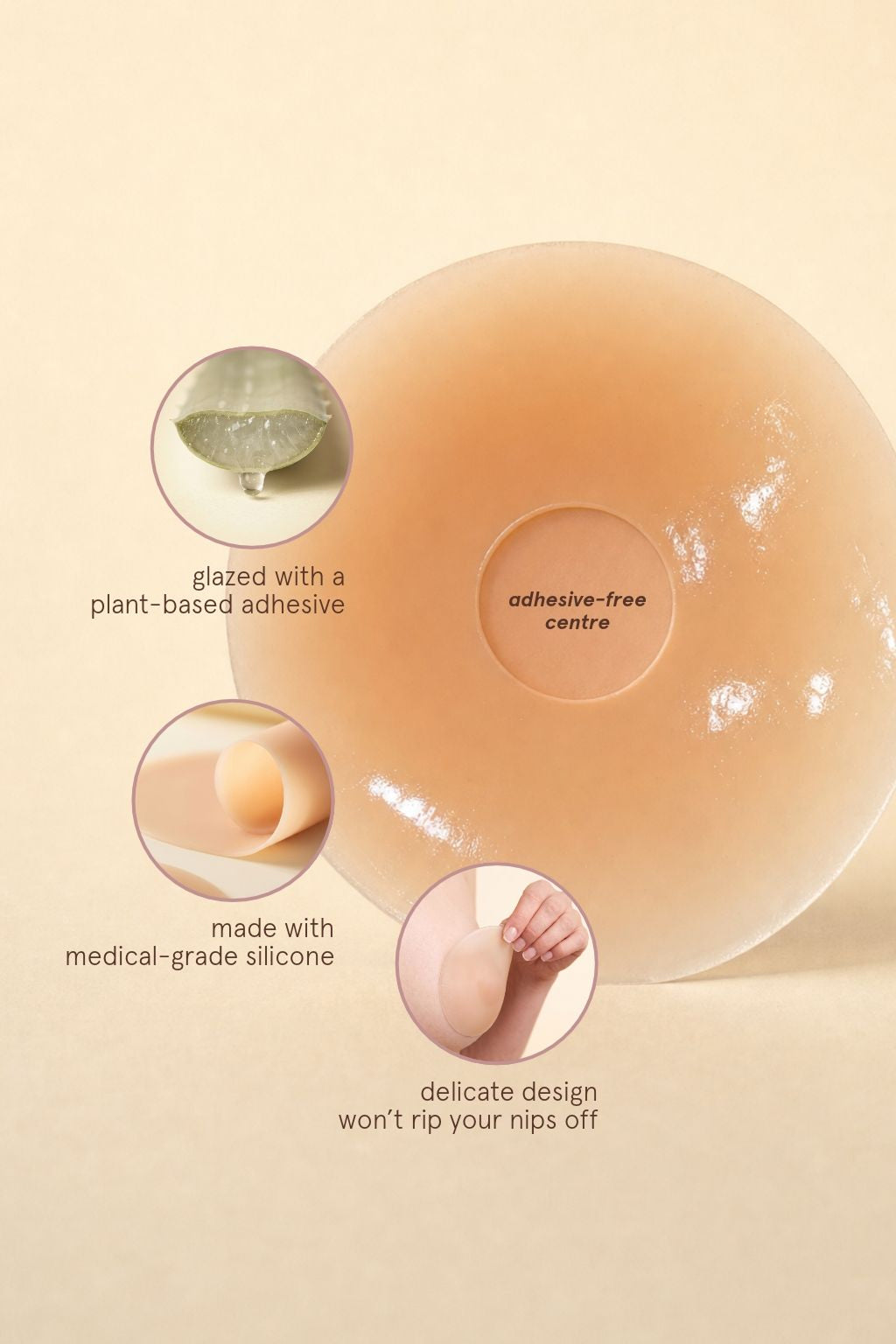 Sticky Peels: With Adhesive
